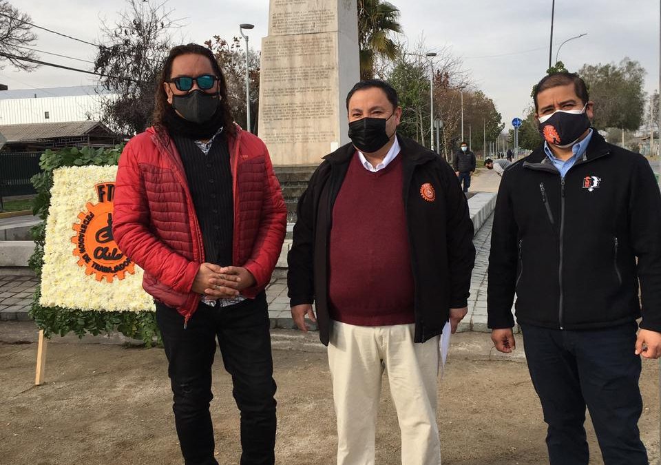 SUT participó en acto de conmemoración de Día Dignidad Nacional