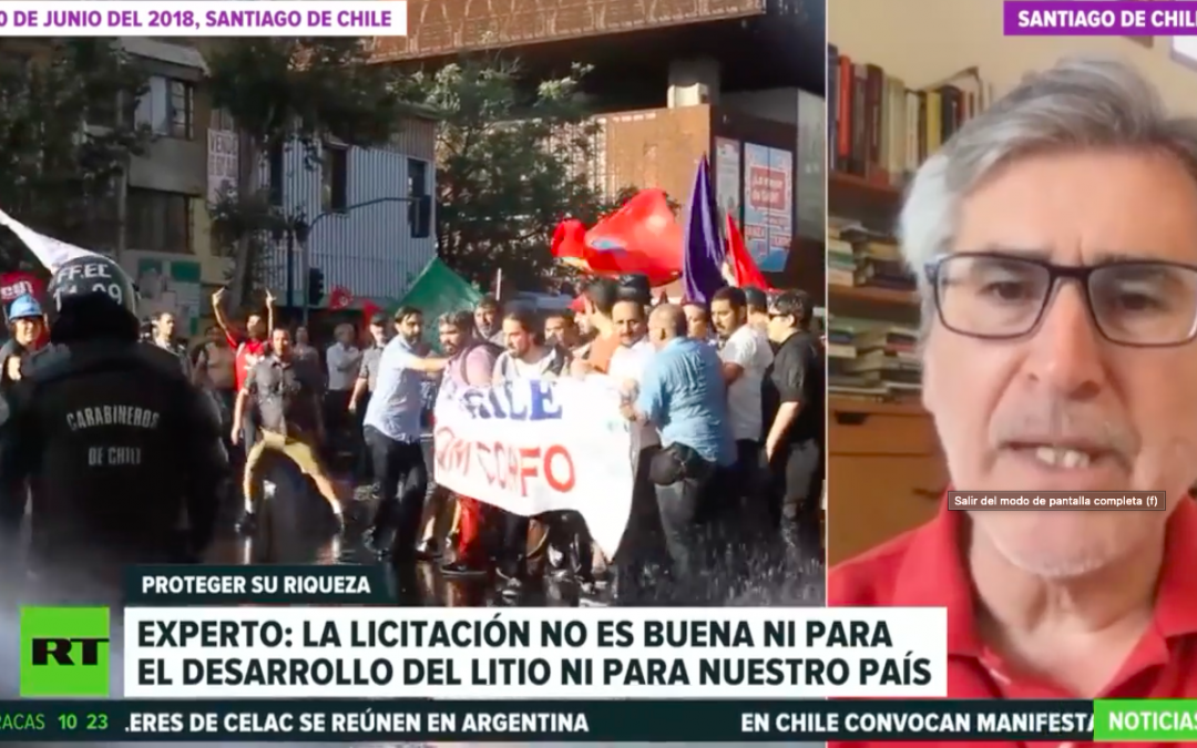 Video: Convocan marchas por todo Chile contra la iniciativa de licitación del litio al sector privado